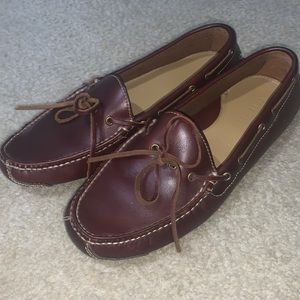 Brown leather loader cole haan men’s size 8 1/2